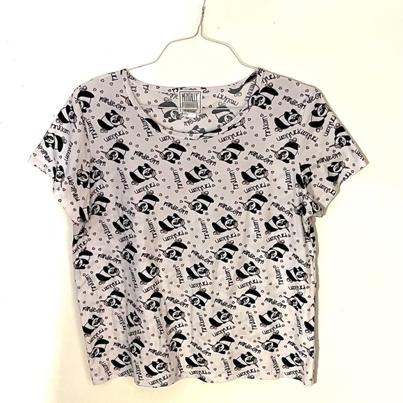 MENTALLY EXHAUSTED (can’t even) very soft and stretchy Pandicorn t-shirt… - Picture 3 of 9